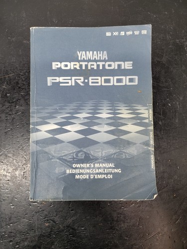 Yamaha porta tone psr - tone, psr-8000