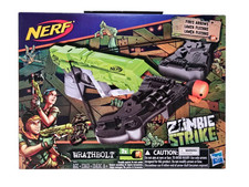 New - NERF Zombie Strike Wrathbolt Crossbow With 2 Arrows 2017 Hasbro