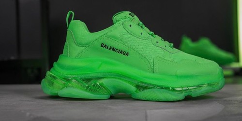 Balenciaga triple neon green - s,