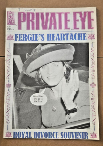 Private eye magazine vintage - magazine,