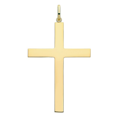 9ct yellow gold plain - gold,