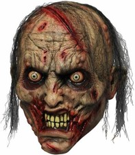 BITER ZOMBIE LATEX SCARY HEAD