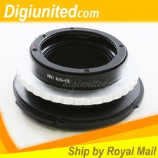 Nikon F mount AF-S G lens to