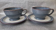 4 Piece Denby STORM Tea Coffee