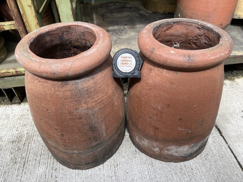 Pair reclaimed red ruabon - pair,