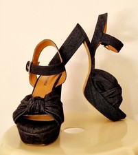 Sandals by Pura Lopez size 39 denim women