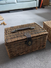 Large Wicker Hamper Picnic Basket
