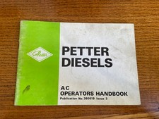 Petter Diesels AC Operators