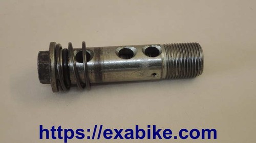 Oil filter valve screw - valve,