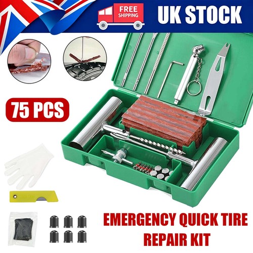 Tyre repair kit 75pcs car - tyre,