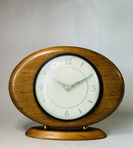 Vintage teak wood cased smiths - teak,