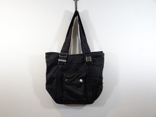 Belstaff Black Nylon Leather