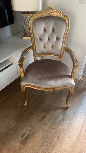 French louis elise armchair - french, xv