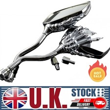 Skeleton Skull Hand Motorcycle