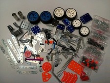 Meccano parts job lot bundle genuine vintage collectors building set  