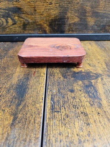 Handmade rustic wooden riser - handmade,
