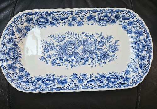 Vintage ridgway clifton blue - vintage, clifton.