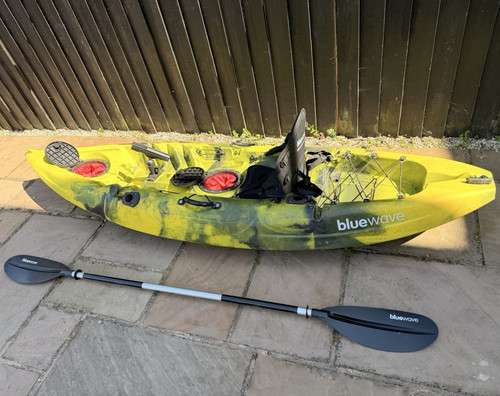 Single fishing kayak with seat - fishing,
