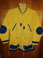 Vintage Braetan Yellow  Windbreaker Sailing Walking Jacket Small/Medium 