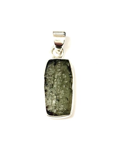 Genuine moldavite and 925 - genuine,