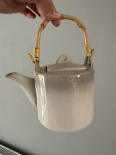 Ceramic Teapot Asian Square