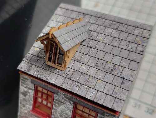 Gable dormer roof window - gable, for