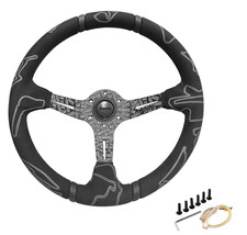 340mm MOMO ULTRA Black Spoke