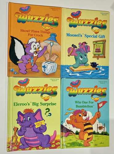 Wuzzles collector series books - wuzzles,