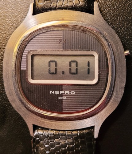Vintage nepro quartz digital - quartz,