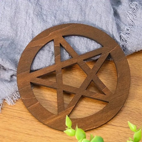 Wooden altar tile - wooden, with