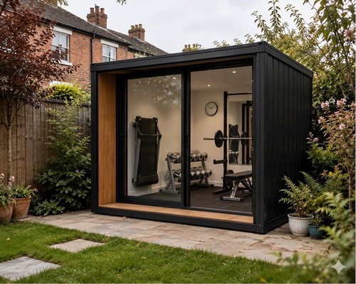 Insulated garden office - garden,