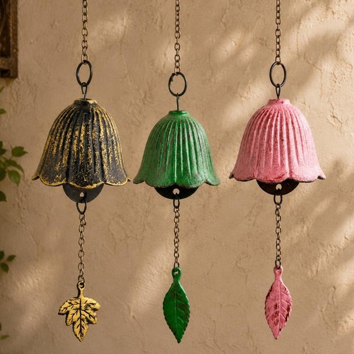 Cast iron wind chime - wind, metal