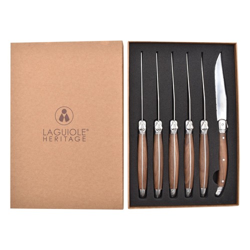Laguiole steak knives with - steak,
