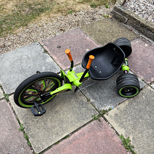 Green black kids pedal drift - green,