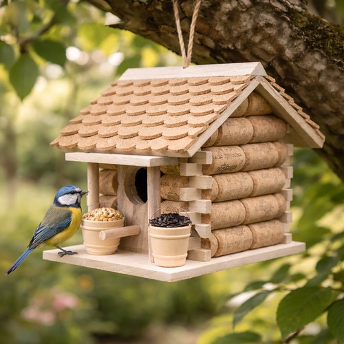 Garden bird house hanging - house,