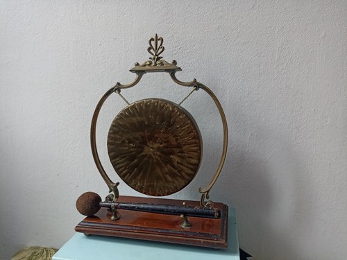 Antique brass dinner - dinner, with