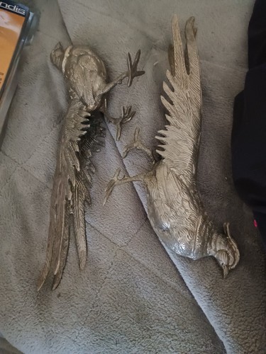 Vintage silver plated pheasant - vintage,