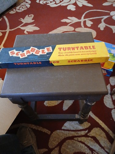 Scrabble turntable - scrabble,