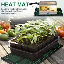 Plant Heating Pad Hydroponic Seedling Heat Mat Germination Heated Propagator
