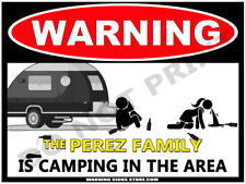 Personalized Camping Sign -