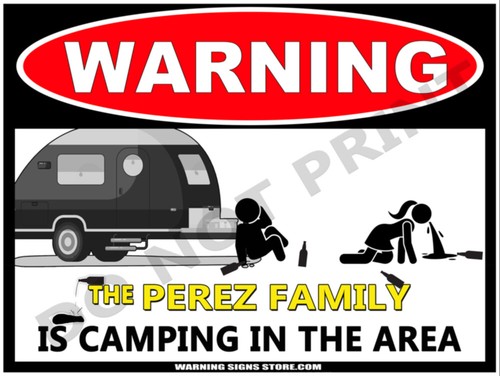 Personalized camping sign - camping,