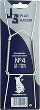 BEST PLATE WALL HANGERS  strong  white wire  SIZE 4 (28-41CMS / 11 x 16 inch)