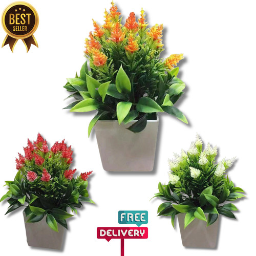 2pcs artificial faux - artificial, plants