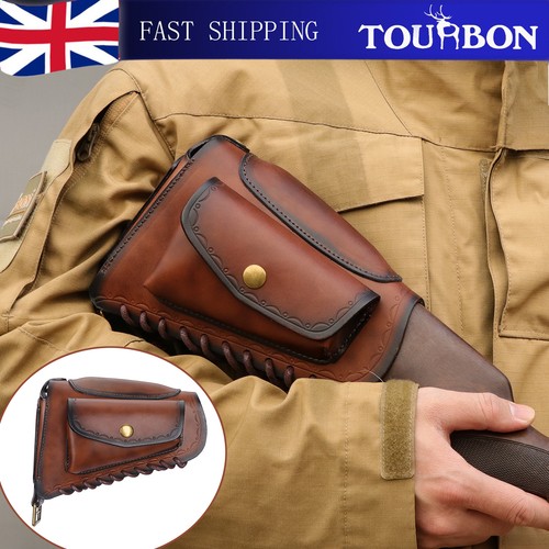 Tourbon leather rifle recoil - leather,
