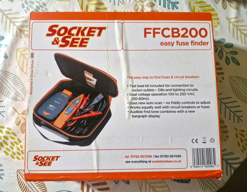 Socket see fuse finder kit - &,