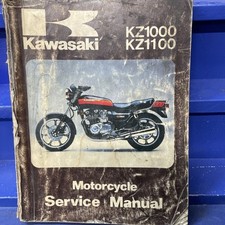 81,82,83 kawasaki Kz-1000 ,kz-1100 service oem manual,