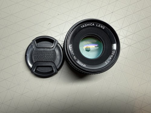 Yashica 50mm prime lens - yashica,