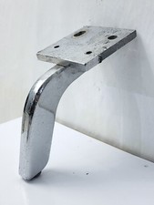 2 x Natuzzi Chrome Metal Legs