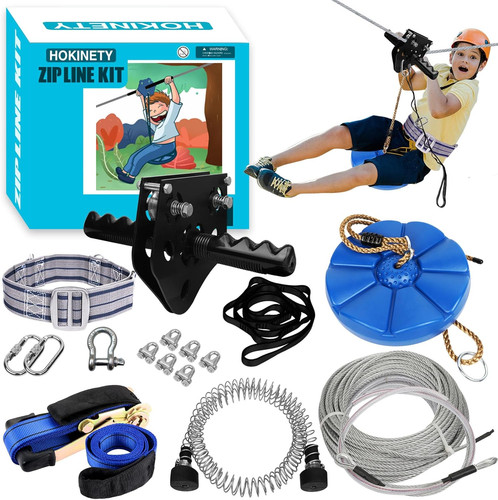 Zip line kit for kids - zip,