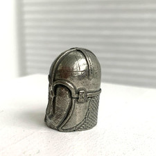 Vintage Pewter Viking Helmet